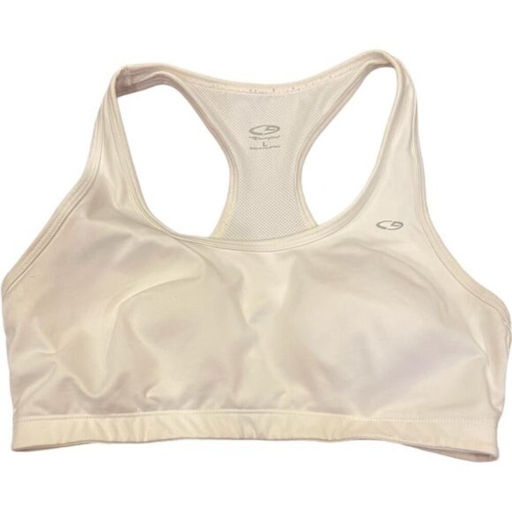 Champion C9 Womens Racerback Sports Bra L Polyester/Spandex Blend
